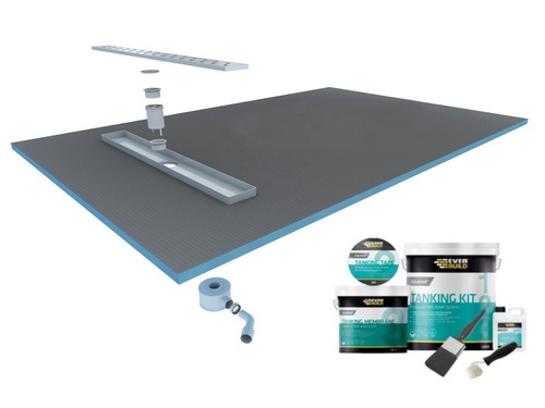 Wet room kit wetroom walk - wet,