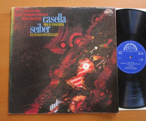 Casella violin concerto - concerto, seiber