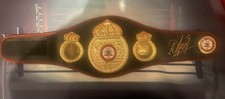 Former WBA World Champion David Avanesyan Signed WBA Min World Title Belt