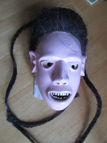 Very unusual carved wooden - carved,