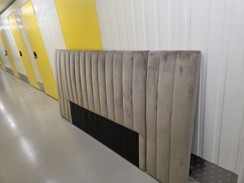 Luxury grey velvet king size - velvet,