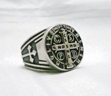 St Benedict Exorcism Ring Demon Protection Ghost Hunter Paranormal