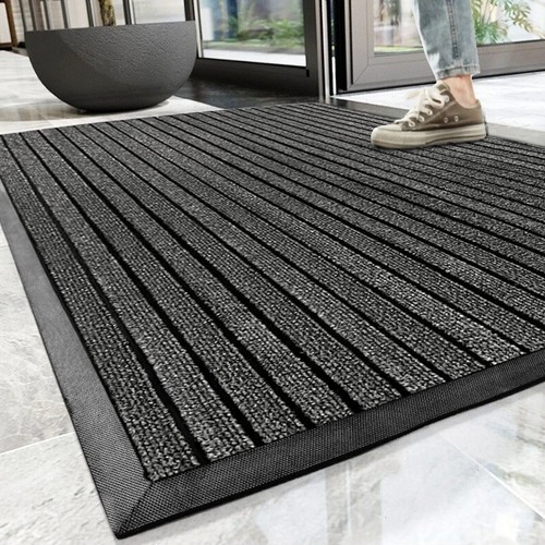 Non slip rubber door mat - rubber,