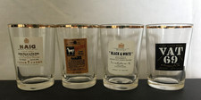 Vintage whisky shot glasses