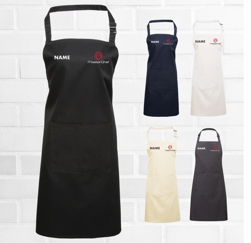 Masterchef logo cooking apron - masterchef,