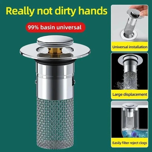 Bathroom sink plug stopper pop - plug,