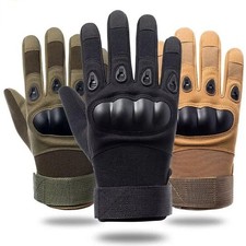 Tactical Army Military Gloves Combat Airsoft Hard Knuckle Full Finger Gloves