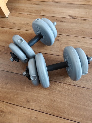 York dumbbells set - york,