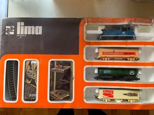 Rare original lima train set - original,