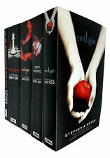 Stephenie Meyer Twilight Saga Collection 5 Books Set Black Cover pack NEW