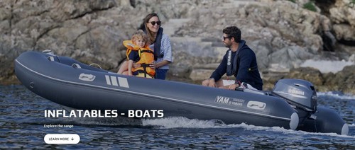 Yam yamaha inflatable boat - yamaha,