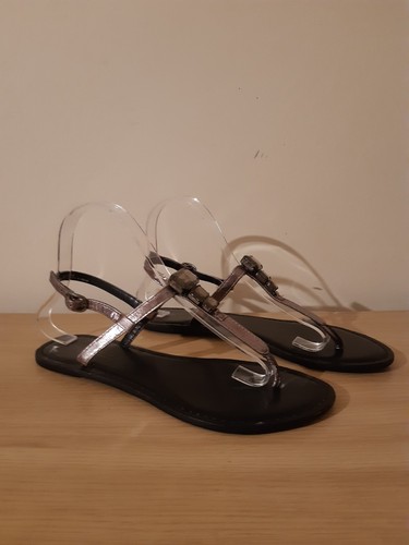 Asos size pewter flat - size,