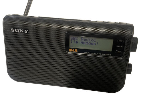 Sony digital dab - dab/fm, radio
