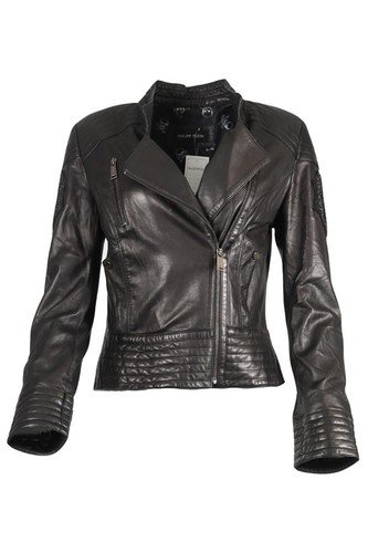 Philipp plein leather biker - leather,