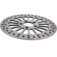 M-RT-1100 Super Spoke Polished Front Brake Rotor Disc 11.8" For FXDB For DYNA