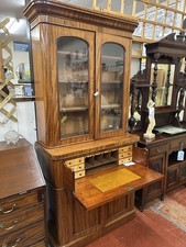 Victorian Walnut  Secretaire