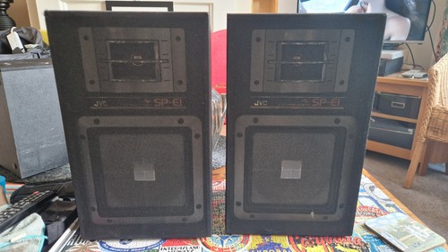 Jvc e1bk black wooden - black,