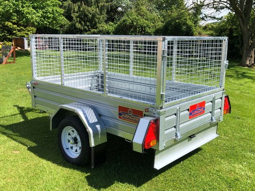 7x4trailer with cage kit - with,
