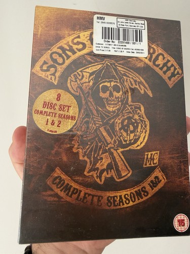Sons anarchy series 2 dvd - series,
