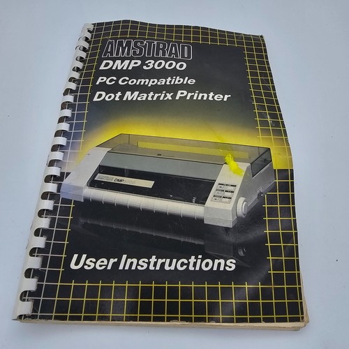 Amstrad dmp 3000 - dot, matrix