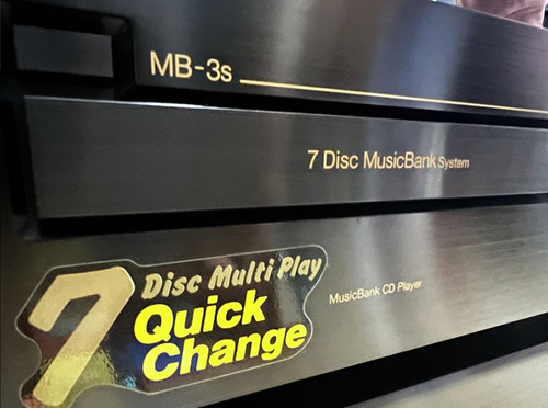 Nakamichi musicbank cd - mb-3s,