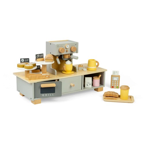 Bigjigs toys coffee - shop,