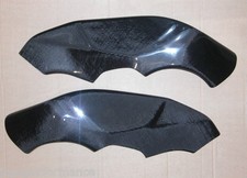 JAP4 KAWASAKI ZX10R 2008 2009 2010 CARBON KEVLAR FRAME COVERS made with kevlar