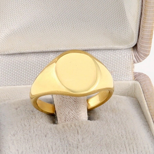 Men gents solid - solid, gold