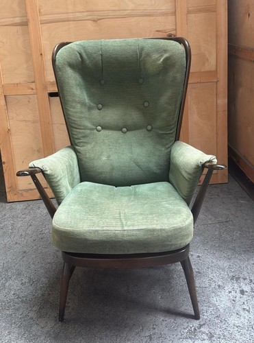 Ercol highback evergreen - highback,