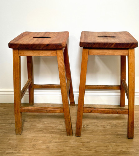 Vintage solid oak wood lab - vintage,