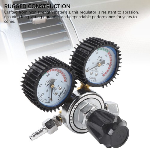 Co2 regulator dual stage - co2,
