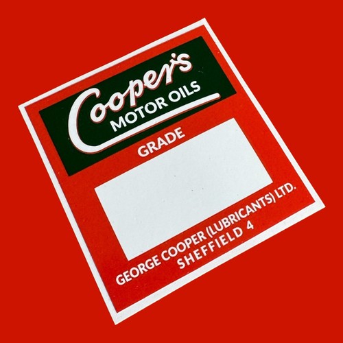 Coopers motor oil vintage - vintage, jug