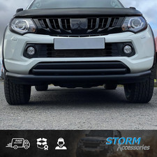 FOR MITSUBISHI L200 SERIES 5 2015 ON BLACK POWDER COAT DOUBLE DECK SPOILER BAR