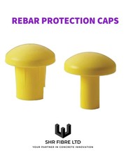 Rebar Safety Caps End Identification (Bag 250) ~ 6-18mm, 16-32mm ~ Bar Mushroom 