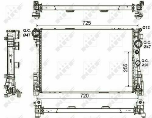 Radiator 53140 2045001203