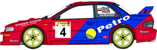 Decals subaru impreza - impreza, wrc