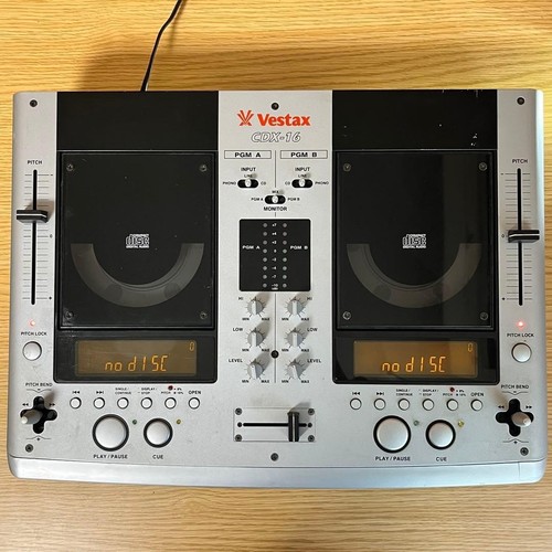 Vestax cdx cdj mixer dual - vestax,