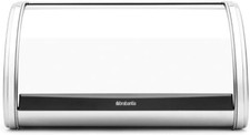 Brabantia 339585 Roll Top Bread Bin, Medium - Brilliant Steel