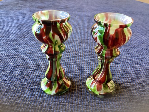 Bohemian pair antique - bohemian, of