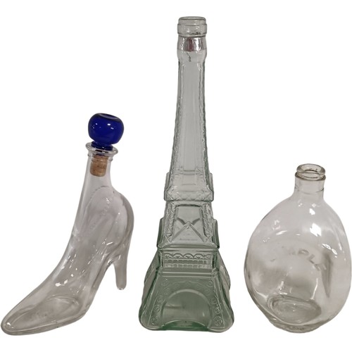 Vintage glass bottles set - vintage,