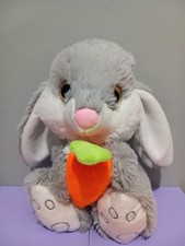 Popcorn Fluffy Grey Rabbit