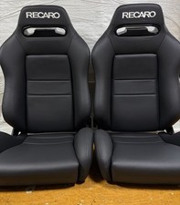 RECARO SR-3 2seats repaired seats Faux lether 1114