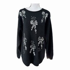 Vintage Faucetti Black Sequin