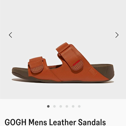Fitflop gogh dark tan men - dark,