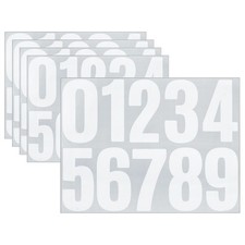 5 Sheets Vinyl House Numbers 4