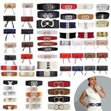 Women Ladies Fashion Wide Belt