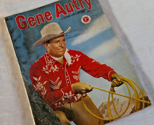 Vintage gene autry cowboy - vintage, wild