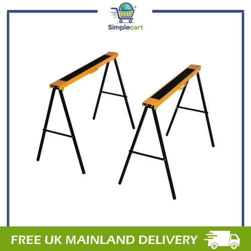 Foldable saw horses - 2-pc,