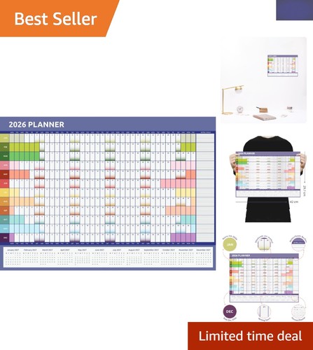 2026 wall planner - planner, full
