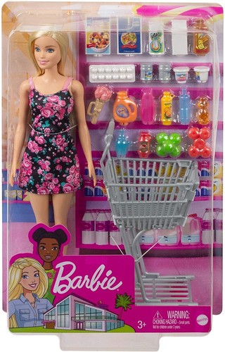 Barbie doll shopping - doll,